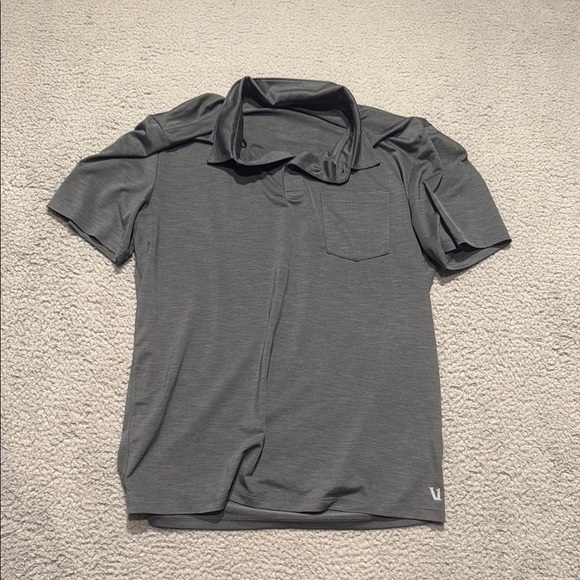 VUORI Strato Tech Polo Men's Gray Polo Shirt size M - Picture 1 of 6